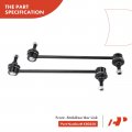 A-premium Set Of 4 Front Sway Bar Link Outer Tie Rod End Compatible With Mazda Mpv 2000-2001 Protege 2001-2003 Protege5