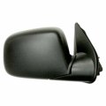 Right Side Mirror For Gmc Canyon 2004 To 2012 Gm1321280 Unpainted Textured Finish Convex Glass Round Shape 