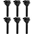 Set Of 6 Ignition Coil Packs 3 Pins Fits For Suzuki Aerio 2 3l 2004-2007 Pack Replaces Uf237 