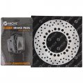 Niche Rear Brake Pad Kit For Yamaha Wr450f Wr250f Yz450f Yz250 5ny-2582w-00-00 5un-w0046-00-00 Semi-metallic