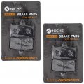 Niche Brake Pad Set For Bmw Bandit 1200 Rf900r 59300-17811 59100-27840 Front Semi-metallic 2 Pack