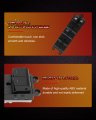 Driver Side Power Window Switch For Nissan Sentra 2008 2010 Replaces 25401ze80a 25401zj60a Panel Mount Plug In Touch