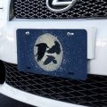 Graphics More Ravens Flying Through Snow Novelty Metal Vanity Tag License Plate