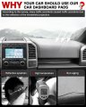 Autorder Dashboard Cover Mat For 2018-2024 Ford Expedition Accessories Flannel Dash Sunshade Glare Uv Rays Protector