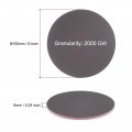 Uxcell 30pcs 2000 Grit Sanding Sponge 6 Inch Hook And Loop Disc Wet Dry For Car Wood Drywall Metal