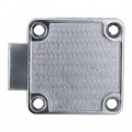 Mromax Drawer Cabinet Lock Cylinder Diameter Zinc Alloy Keyed Different 1pcs