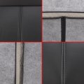 Carbhub Leather Seat Cover Black For 2011-2016d F250 F350 Lariat For Passenger Top