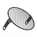 Headlight Grill Cover Duokon Motorcycle 6 5 Side Mount Round Mask For Cruiser Chopper Cafe Racer Diagonals
