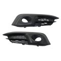 Fog Light Bezel Pair For Honda Civic 2016 2017 2018 Front Driver And Passenger Side Primed Coupe Sedan Replaces Ho1038129 
