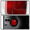 Acanii For 2016-2020 Toyota Tacoma Limited Smoke Bezel Tail Light Brake Lamp Assembly Replacement Left Driver Side
