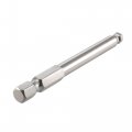 Uxcell 5 Pcs H4 4mm Ball End Screwdriver Bits S2 Steel Magnetic 2 95 Inch Long Drill Bit With 1 4 Hex Shank