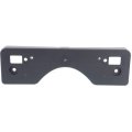 Front License Plate Bracket For Toyota Yaris 2009 2010 2011 Hatchback Black Plastic Fits 5211452070 And Partslink To1068114 