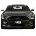 Ipick Image Made For Ford Mustang Side Red White Blue Stripe Black Metal License Plate Frame