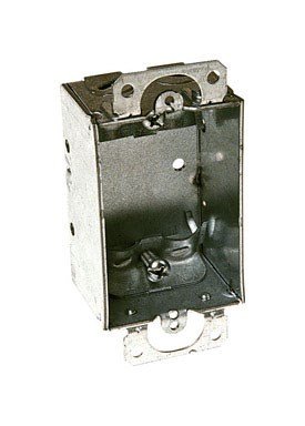 Hubbell Raco 0410 Single Gang Switch Box