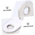 Homsfou 18pcs Right Angle Corner Code Bracket Support Stand L Shelf Holder Brace Stainless Steel Mount Thicken