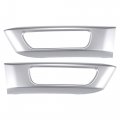 A Absopro Left Right Side Fog Light Grille Cover Trim Lr045048 For Range Rover Sport 2014 2015 2016 2017 Silver Tone 1 Pair 
