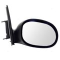 00-05 Dodge Neon Manual Side View Door Mirror Black Assembly Passenger Right Rh 
