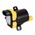 Ena Set Of 8 Yellow Ignition Coil With Platinum Spark Plug And Wire For Chevrolet Gmc Express 2500 3500 Silverado 1500 Savana 4 