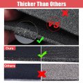 Uxcell Car Leather Seat Covers Rear Back For Dodge Ram 1500 2500 3500 Crew Cab 2009-2014 2015-2018 2019-2023 Protectors Pad
