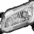 Hecasa Fog Light Assembly W Fog Bezel For 2014-2015 Kia Optima Front Bumper Lamp Driver And Passenger Side