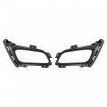 Hecasa Fog Light Assembly W Fog Bezel For 2014-2015 Kia Optima Front Bumper Lamp Driver And Passenger Side
