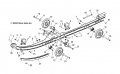 Polaris Snowmobile Rail Tip Cap Uhmw Genuine Oem Part Qty 1