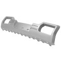 Front Bumper Skid Plate For 2014 2015 Gmc Sierra 1500 Painted Silvery Plastic 
