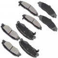 Ceramic Brakes Pads Ocpty Quick Stop Front Rear Brake Pad Fit For 2004-2009 Cadillac Xlr 1997-2013 Chevrolet Corvette