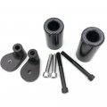 Yitong Motorcycle Fairing No Cut Frame Slider Crash Protector Carbon For Kawasaki Zrx1100 99-00 Zrx1200r 01-05