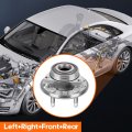 Ocpty New Rear Wheel Hub Bearings Front Compatible For Gmc Cadillac Chevrolet Buick 2010-2016 With Oe 513288 4 Lugs W Abs Pack