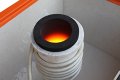 Induction Gold Melting Furnace Crucible Set Graphite And Ceramic Container 2kg