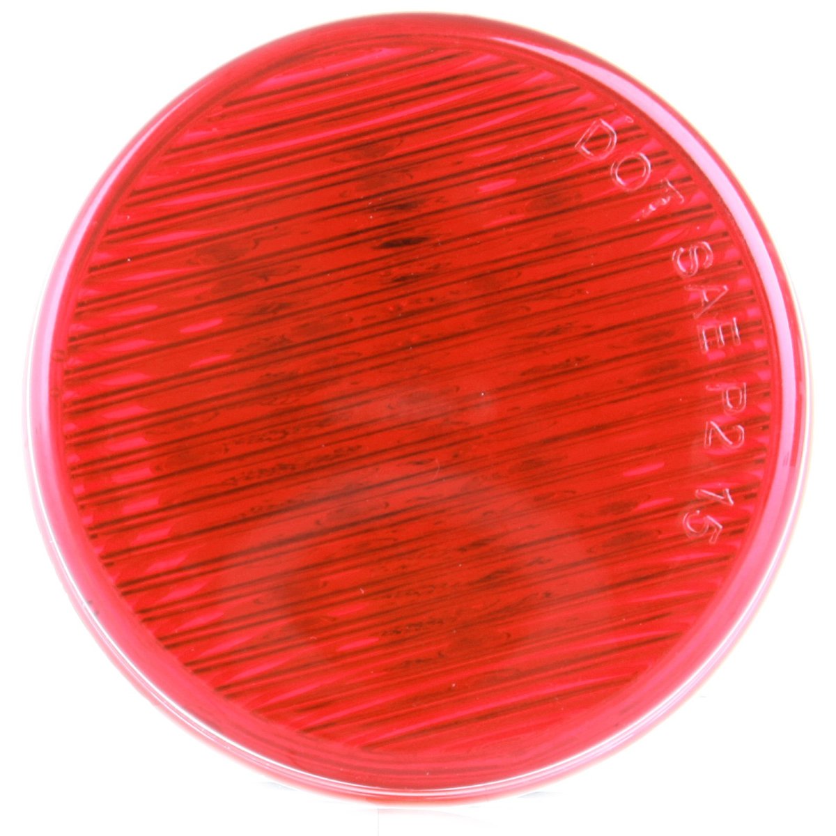 6 Pack 2 5 In Round Red Led Side Marker Clearance Lights 13 Waterproof Trailer Truck Lamps 10v 13v Dc Universal Fit