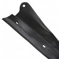 Hecasa Rain Rail Replacement Compatible With 1990-2005 Mazda Mx5 Miata Convertible Top Plastic Black