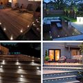 Yescom 10x Led Deck Lights Decor Indoor Outdoor Garden Mall Romantic Step Stair Cool White Lamp Ip65 