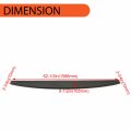 Tailgate Molding Cap Spoiler For 2009-2019 Dodge Ram 1500 2500 3500 Classic Cover Top Protector Lip Replace Ch1909100