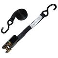 1a X 10a Ratchet Strap With S-hooks 4 Pack Great For Motorcycles Atvs Lawn Mowers More Shippers Supplies 