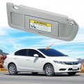 X Autohaux 2pcs Left Driver Right Passenger Side Sun Visor With Mirror 83280-sna-a01zc 83230-sna-a01zc For Honda Civic 2006