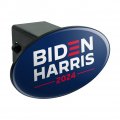 Biden Harris 2024 Oval Tow Hitch Cover Trailer Plug Insert 2
