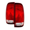 Ford Tail Light Alt-jh-ff15097-oe-rc Red Clear Led Rear Assembly Waterproof Painted Finish 