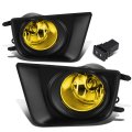 Compatible With Tacoma Pair Of Driving Bumper Fog Lights Wiring Switch Amber Lens