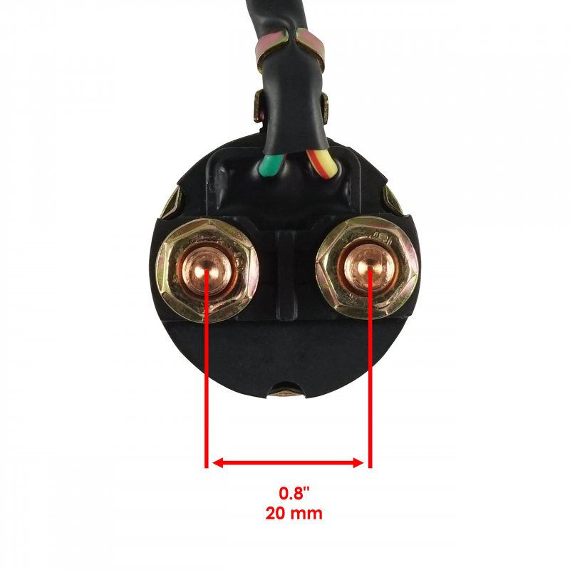 Caltric Starter And Relay Solenoid For Honda Foreman 450 Trx450fm Trx450fe 2002 2003 2004