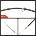 A-premium Rear Driver And Passenger Side Parking Brake Cable Assembly Compatible With Ford Models F-150 F150 2006 2007 2008