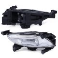 Front Bumper Fog Light Assembly For 2011 2012 2013 Sonata Clear Lens Driving Lamps With 881 27w Bulbs Pair 92201 3q000 92202