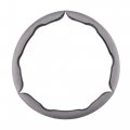 Acropix Segmented 14 5-15 Inch Universal Car Steering Wheel Cover Steeringwheel Protector Anti-skid Grip Suede For Men Women 