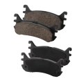 Rear Brake Pad Set For Mazda Miata 1999 To 2005 Organic 2 Wheel Replacement Bcyf2643z Bcyf2643za 