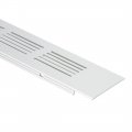 Uxcell Air Vent 150mmx50mm Ventilation Grille Aluminum Alloy Louvered Grill Cover 4pcs