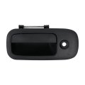 Exterior Door Handle For Chevy C4500 Kodiak And C5500 2003 2009 Front Driver Side Outer Textured Black Plastic With Key Hole 