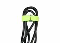 Jtt Products 20-8-13 Hook Loop Strip-tie Fasteners With Buckle Neon Yellow 8 Pcs 