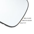 Car Rearview Left Driver Side Mirror Glass Replacement W Backing Plate Non-heated White For Citroen Berlingo 2012-2018