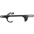 Jdmspeed New Black Aluminum Throttle Cable Carburetor Bracket Replacement For 4150 4160 Carb 307 350 Sbc